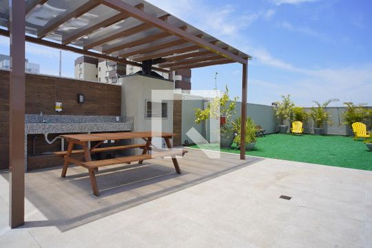 Área comum de apartamento à venda com 1 quarto, 37m² em Petrópolis, Porto Alegre