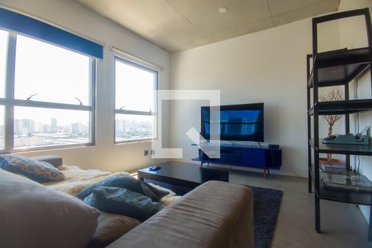 Sala de apartamento à venda com 1 quarto, 70m² em Vila Leopoldina, São Paulo