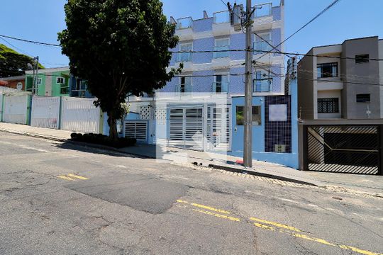 Fachada de apartamento à venda com 2 quartos, 95m² em Vila Pires, Santo André