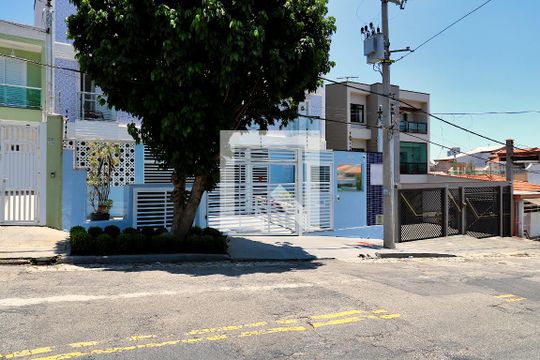 Fachada de apartamento à venda com 2 quartos, 95m² em Vila Pires, Santo André