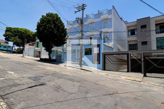 Fachada de apartamento à venda com 2 quartos, 95m² em Vila Pires, Santo André