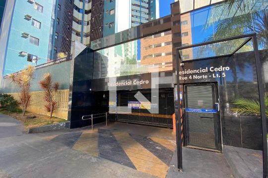 Fachada de apartamento à venda com 3 quartos, 70m² em Norte (águas Claras), Brasília