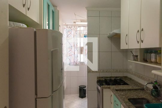 Cozinha de apartamento à venda com 3 quartos, 92m² em Jardim Antonio Von Zuben, Campinas