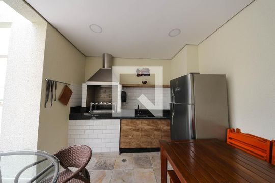 Área comum - Churrasqueira de kitnet/studio à venda com 1 quarto, 33m² em Vila Prudente, São Paulo