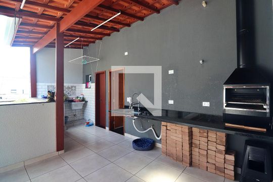 Área de Serviço de apartamento à venda com 3 quartos, 104m² em Vila Curuca, Santo André