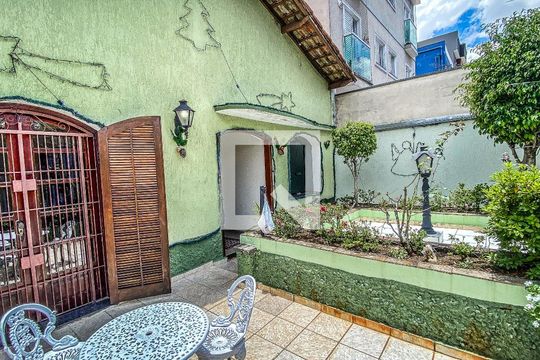 Quintal - Jardim de casa à venda com 6 quartos, 400m² em Paraíso, Santo André