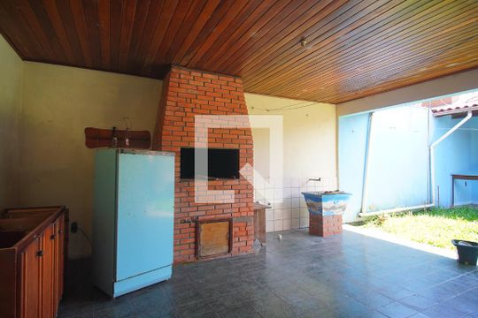 Área gourmet de casa à venda com 3 quartos, 178m² em Feitoria, São Leopoldo