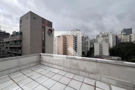 Terraço de apartamento à venda com 1 quarto, 56m² em Consolação, São Paulo