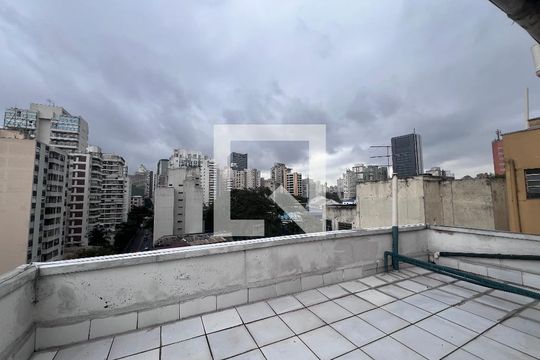 Terraço de apartamento à venda com 1 quarto, 56m² em Consolação, São Paulo