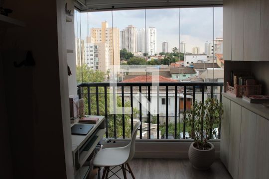 Varanda da Sala de apartamento à venda com 2 quartos, 57m² em Lauzane Paulista, São Paulo