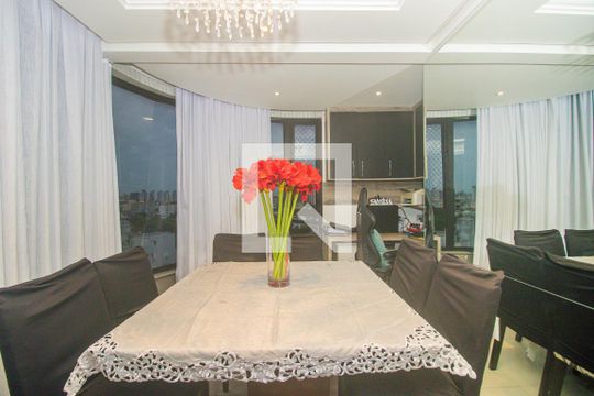 Sala de apartamento à venda com 3 quartos, 120m² em Jardim Itu, Porto Alegre