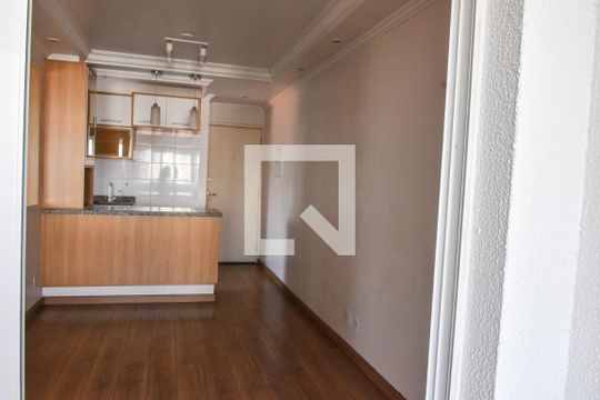 Sala  de apartamento à venda com 2 quartos, 54m² em Vila Gomes, São Paulo