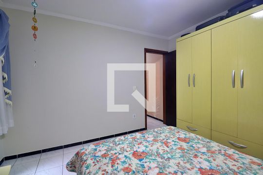 Suíte - Quarto 1 de apartamento à venda com 2 quartos, 62m² em Jardim das Maravilhas, Santo André