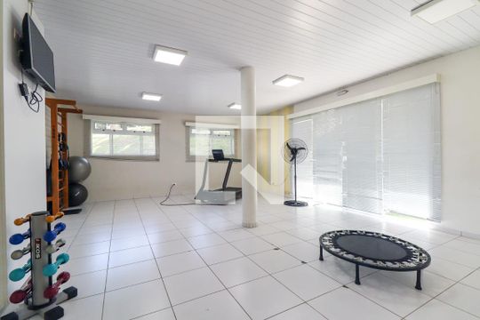 Área comum - Academia de apartamento para alugar com 2 quartos, 60m² em Cidade Industrial de Curitiba, Curitiba