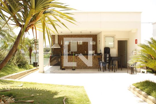 Área comum - Churrasqueira de apartamento para alugar com 2 quartos, 55m² em Chacaras Reunidas Santa Terezinha, Contagem