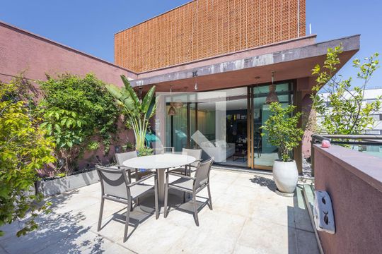 Varanda da Sala de apartamento à venda com 1 quarto, 161m² em Sumaré, São Paulo