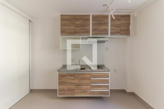 Cozinha de apartamento à venda com 2 quartos, 57m² em República, São Paulo