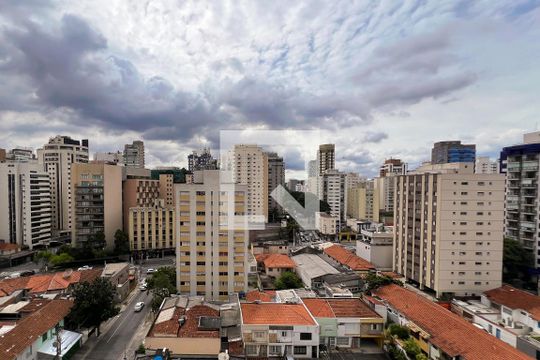 Vista de kitnet/studio para alugar com 1 quarto, 23m² em Vila Olímpia, São Paulo