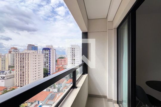 Sacada de kitnet/studio para alugar com 1 quarto, 23m² em Vila Olímpia, São Paulo