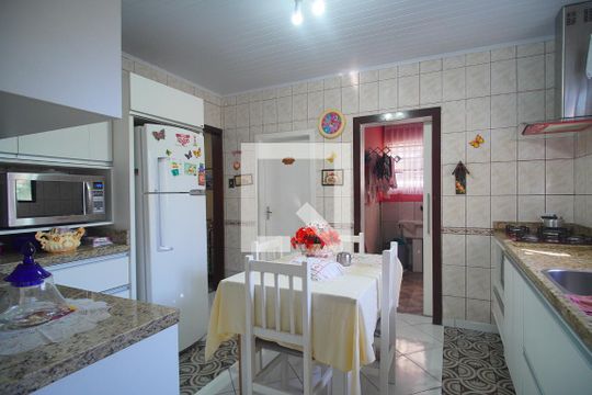 Cozinha de casa à venda com 2 quartos, 125m² em Santo Afonso, Novo Hamburgo