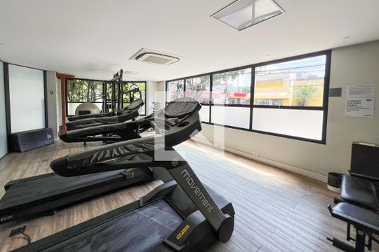 Academia de apartamento à venda com 1 quarto, 53m² em Moema, São Paulo
