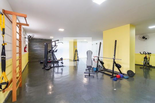Área comum - Academia de apartamento para alugar com 3 quartos, 130m² em Jardins, São Paulo