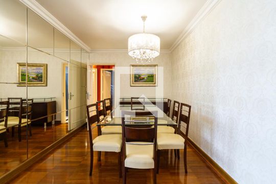 Sala de Jantar de apartamento para alugar com 3 quartos, 130m² em Jardins, São Paulo