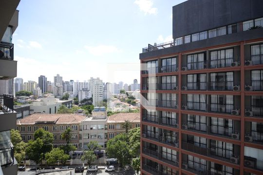 Vista de kitnet/studio para alugar com 1 quarto, 22m² em Vila Mariana, São Paulo