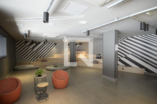 Área comum de kitnet/studio para alugar com 1 quarto, 22m² em Vila Mariana, São Paulo