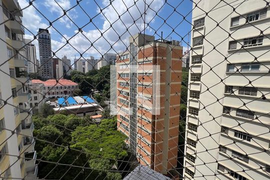 Vista da Sacada de apartamento à venda com 3 quartos, 150m² em Jardim Paulista, São Paulo