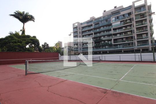 Área comum- Quadra de Tênis de apartamento à venda com 3 quartos, 126m² em Freguesia (jacarepaguá), Rio de Janeiro
