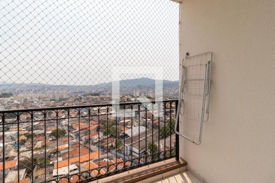 Varanda da Sala de apartamento à venda com 3 quartos, 60m² em Vila Amélia, São Paulo