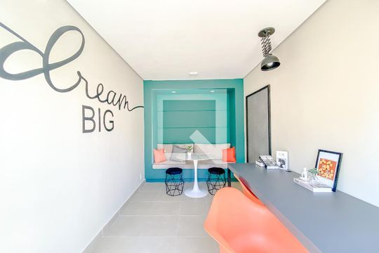 Área comum de apartamento para alugar com 1 quarto, 24m² em Vila Claudia, São Paulo