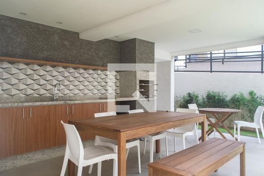Área comum - Churrasqueira de apartamento para alugar com 1 quarto, 35m² em Vila Dom Pedro Ii, São Paulo