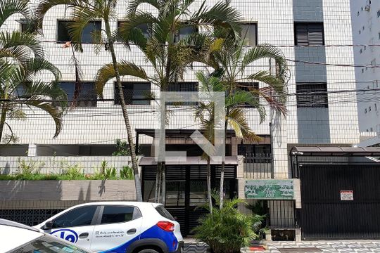 Fachada  de apartamento para alugar com 1 quarto, 50m² em Guilhermina, Praia Grande