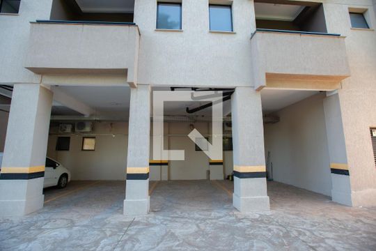 Área comum - Garagem de apartamento para alugar com 1 quarto, 45m² em Jardim Recreio , Ribeirão Preto
