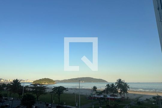 Vista do Studio de apartamento para alugar com 1 quarto, 39m² em Itararé, São Vicente