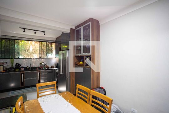 Sala de Jantar de casa à venda com 3 quartos, 120m² em Conceição, Diadema