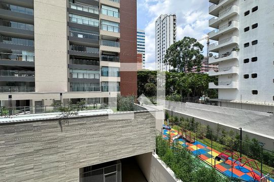 Vista de apartamento à venda com 1 quarto, 24m² em Brooklin, São Paulo