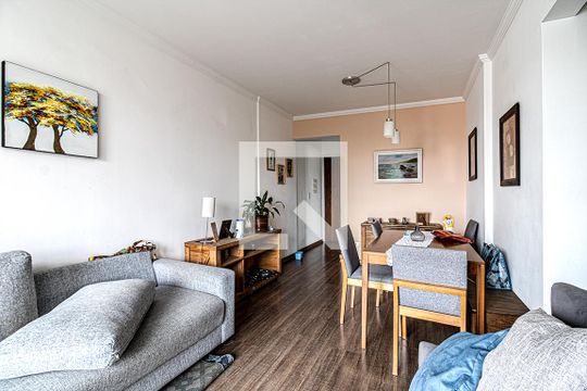sala de apartamento à venda com 3 quartos, 73m² em Vila Moinho Velho, São Paulo