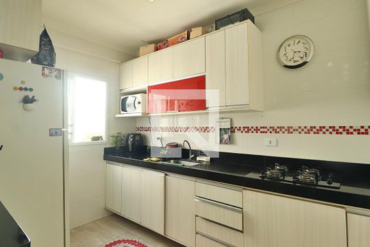 Cozinha de apartamento à venda com 2 quartos, 100m² em Jardim Santo Antônio, Santo André