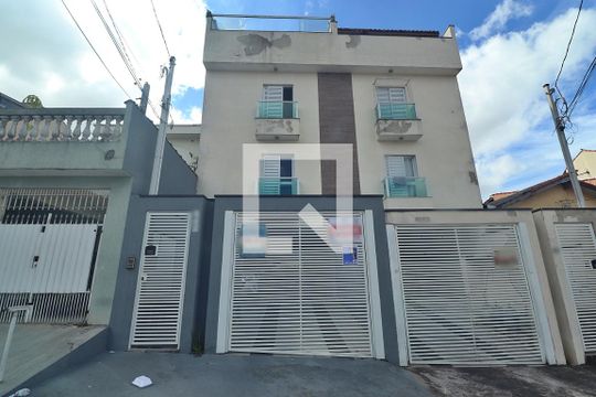 Fachada de apartamento à venda com 2 quartos, 100m² em Jardim Santo Antônio, Santo André
