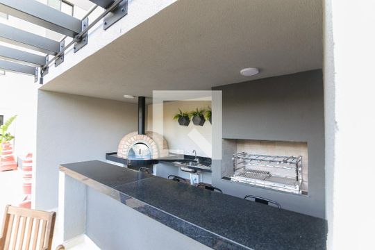 Área comum - Churrasqueira de apartamento para alugar com 2 quartos, 36m² em Umarizal, São Paulo