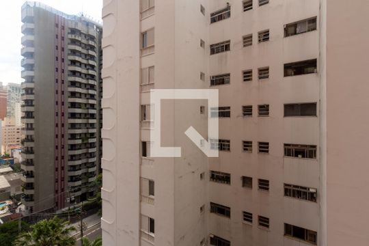 Vista de apartamento para alugar com 1 quarto, 40m² em Indianópolis, São Paulo
