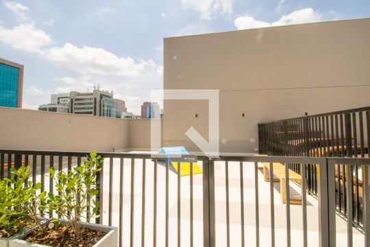 Área comum - espaço pet de kitnet/studio à venda com 1 quarto, 25m² em Vila Olímpia, São Paulo