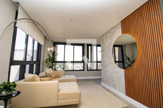 Área comum - living de kitnet/studio à venda com 1 quarto, 25m² em Vila Olímpia, São Paulo