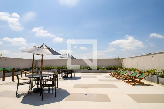 Área comum- terraço de kitnet/studio à venda com 1 quarto, 25m² em Vila Olímpia, São Paulo