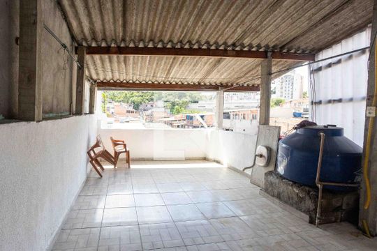 Varanda de casa para alugar com 1 quarto, 54m² em Campanário, Diadema