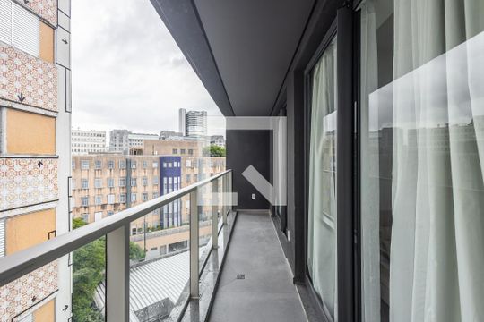 Varanda de apartamento para alugar com 2 quartos, 55m² em Pinheiros, São Paulo