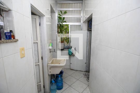 Área de Serviço de apartamento à venda com 3 quartos, 104m² em Glória, Rio de Janeiro